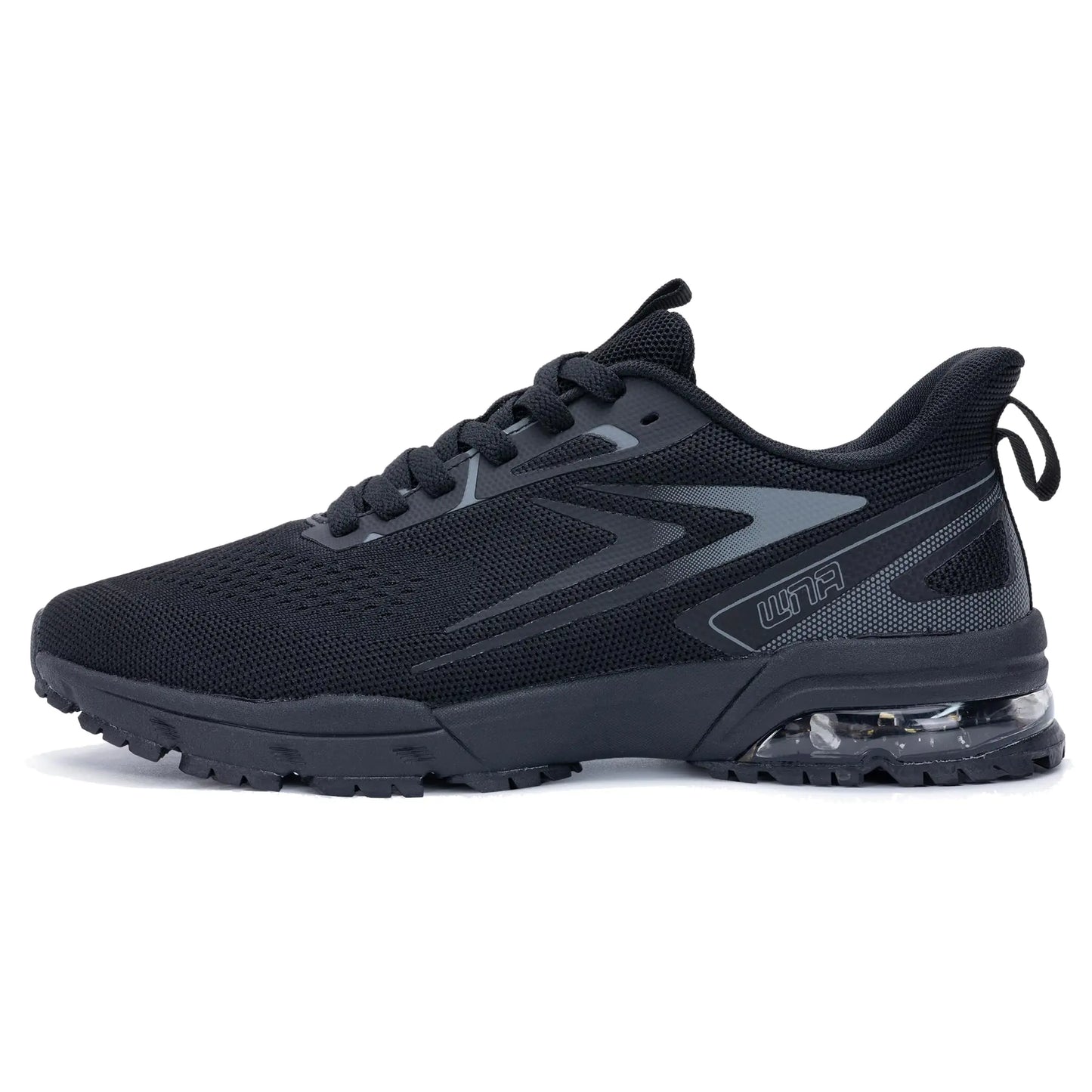 SURKING Mens Air Athletic Running Tennis Shoes Fashion Trail Sport Gym Jogging Walking Fitness Sneaker Black US12